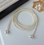 Collier de perles infini et polyvalent | 130 cm (51 pouces) à superposer 