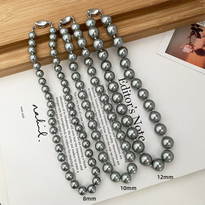 Collier ras du cou classique en perles | Disponible en 3 tailles 