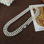 Collier de perles convertible extra long | Cordon multi-positions de 127 cm 