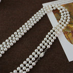 Collier de perles convertible extra long | Cordon multi-positions de 127 cm 