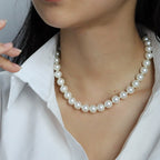 Collier ras du cou classique en perles | Disponible en 3 tailles 