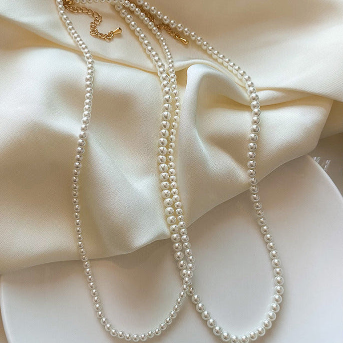 Collier classique de perles à un rang | Disponible en 6 tailles 