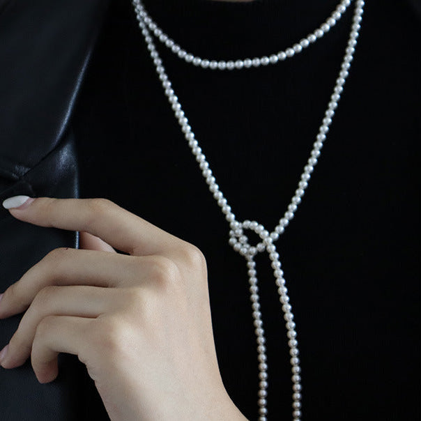Collier de perles infini et polyvalent | 130 cm (51 pouces) à superposer 